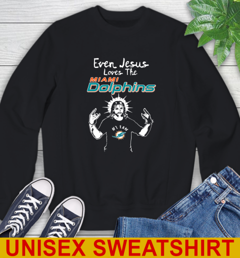 Black miami dolphins sweatshirt outlet