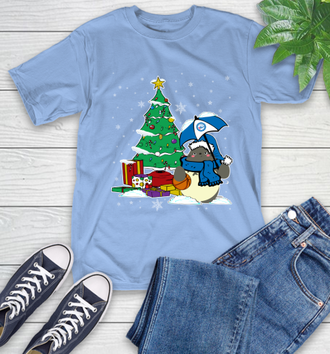 Philadelphia 76ers NBA Basketball Cute Tonari No Totoro Christmas Sports T-Shirt 12