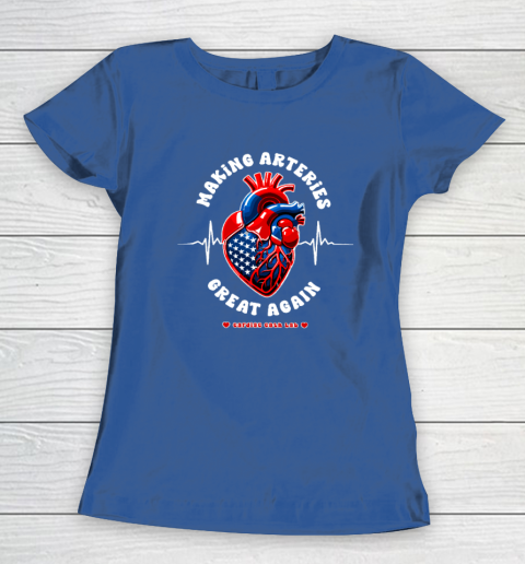 Making Arteries Great Again, Cardiac Cath Lab Women's T-Shirt 6
