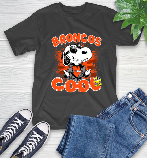 NFL Football Denver Broncos Cool Snoopy Shirt T-Shirt