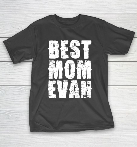Mother's Day Funny Gift Ideas Apparel  Best Mom Evah T Shirt T-Shirt