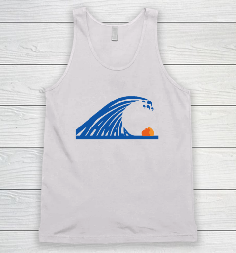 Blue Wave For Kamala Harris Trump Funny Tank Top
