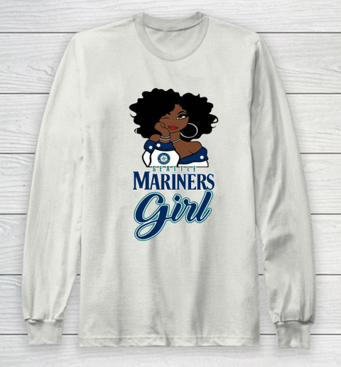 Seattle Marinerss Girl MLB Long Sleeve T-Shirt 12