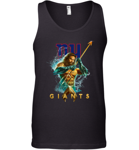 NFL New York Giants Aquaman DC Football Sports 1qH4pBW97PS unisex tank 17 95 151514 front black