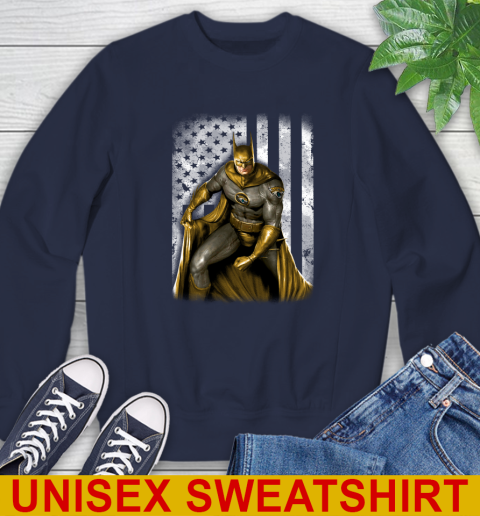 Jacksonville Jaguars NFL Football Batman DC American Flag Shirt Sweatshirt 2