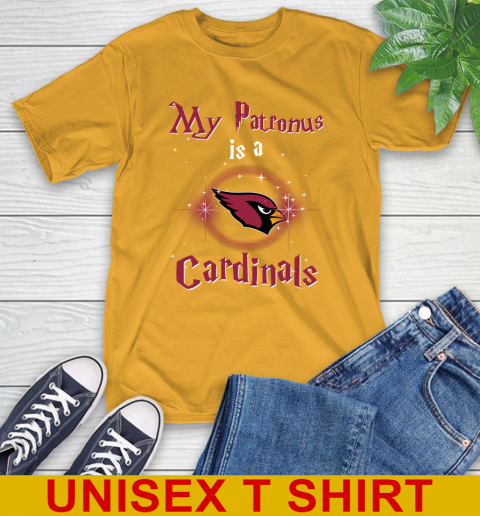 NFL Football Harry Potter My Patronus Is A Arizona Cardinals T-Shirt 2