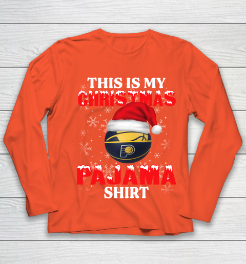 Indiana Pacers This Is My Christmas Pajama Shirt NBA Youth Long Sleeve 3