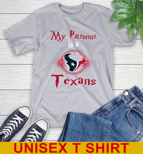 NFL Football Harry Potter My Patronus Is A Houston Texans T-Shirt 5