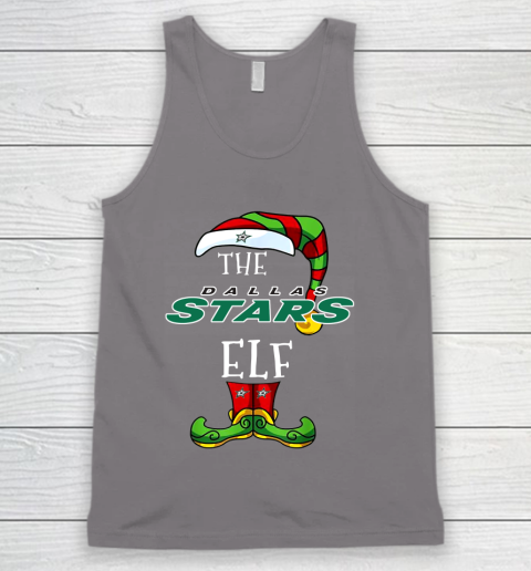 Dallas Stars Christmas ELF Funny NHL Tank Top 6