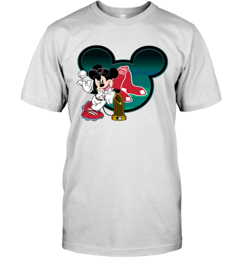 MLB Baseball Boston Red Sox Magic Mickey Disney Shirt T Shirt