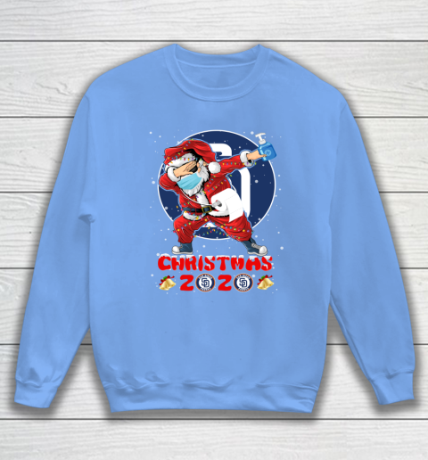 San Diego Padres Funny Santa Claus Dabbing Christmas 2020 MLB Sweatshirt 8
