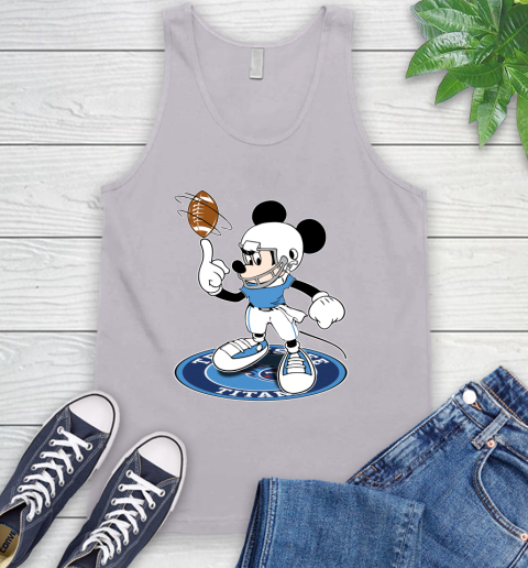 NFL Football Tennessee Titans Cheerful Mickey Disney Shirt Tank Top 4