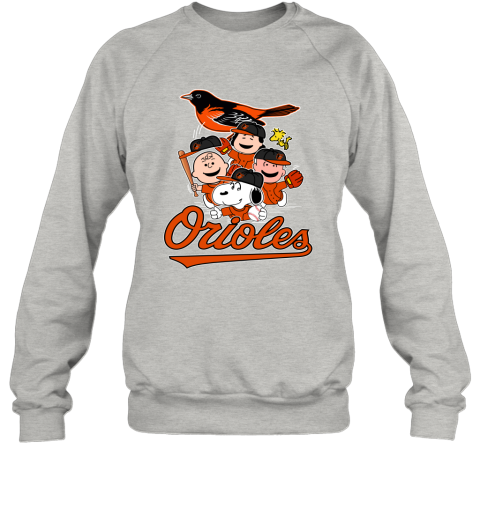 Peanuts Charlie Brown And Snoopy Playing Baseball Baltimore Orioles T-shirt,  hoodie, sweater, long sleeve and tank top