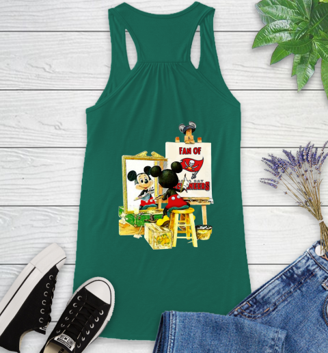 NFL Football Tampa Bay Buccaneers Mickey Drawing Shirt 40