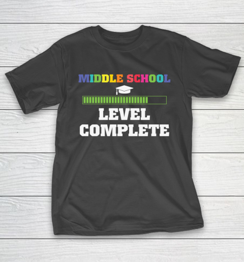 Back To School Shirt Middle School level complete T-Shirt