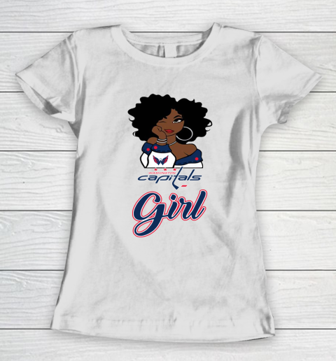 Washington Capitals Girl NHL Women's T-Shirt 3