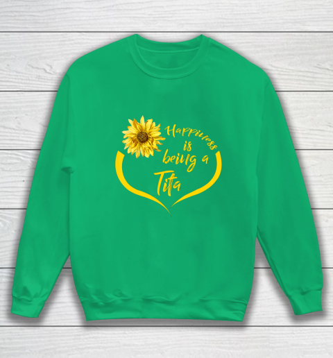 Womens Tita Gift Happiness Is Being A Tita Sweatshirt 5