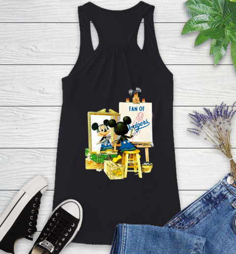 MLB Baseball Los Angeles Dodgers Mickey Drawing Shirt 37