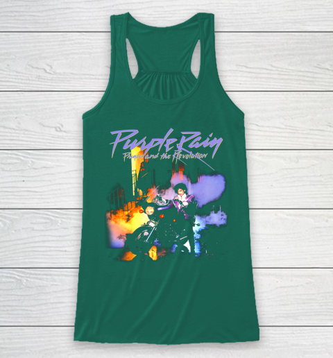 Purple Rain Prince And The Revolution Racerback Tank 5