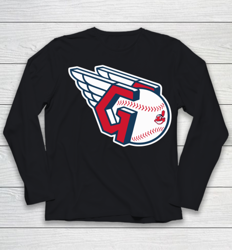 Cleveland Guardians t shirt for big fans Youth Long Sleeve
