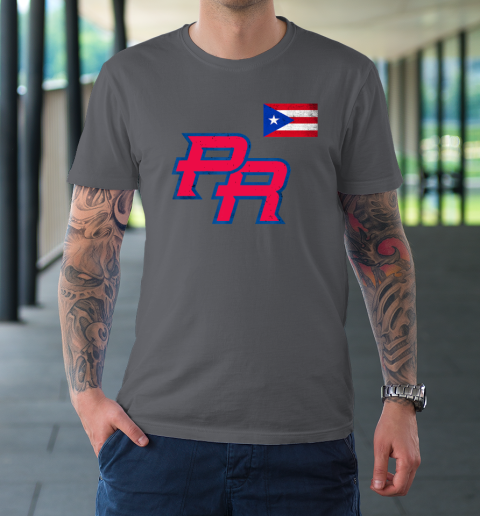Puerto Rico 2023 Baseball Flag Pride red Boricua Puerto Rico T-Shirt 14