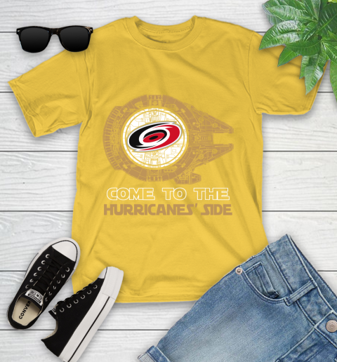 NHL Come To The Carolina Hurricanes Wars Hockey Sports Youth T-Shirt 10