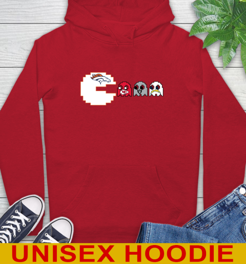 Denver Broncos NFL Football Pac Man Champion Hoodie 10