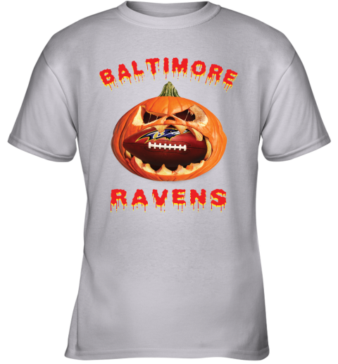 NFL Baltimore Ravens Halloween Pumpkin Football Sports - Rookbrand