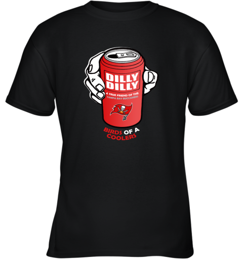 Bud Light Dilly Dilly! Tampa Bay Buccaneers Birds Of A Cooler Youth T-Shirt