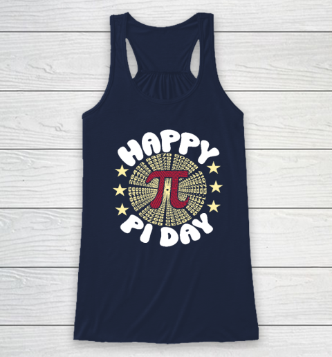 Happy Pi Day Funny Pi Mathematic Math for Teachers Racerback Tank 5