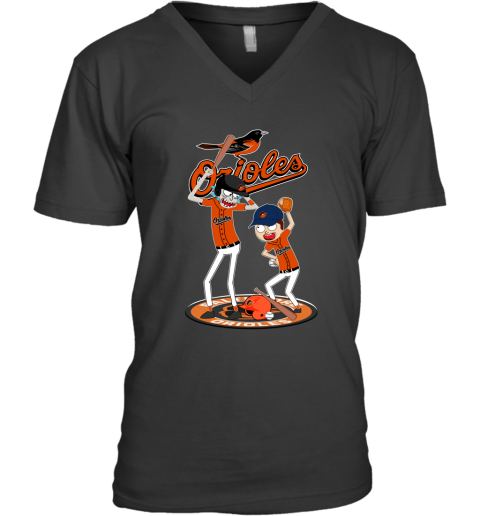 MLB Baltimore Orioles Rick And Morty Baseball - Rookbrand