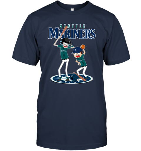 Rick and Morty Baseball Jersey for Seattle Mariners Fans