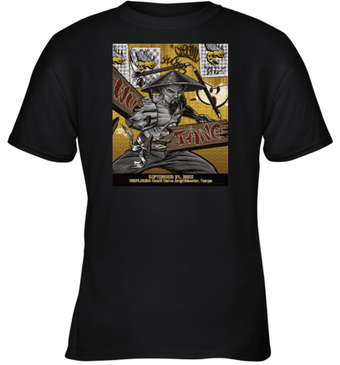Wu Tang Clan Tampa September 21, 2022 Youth T-Shirt