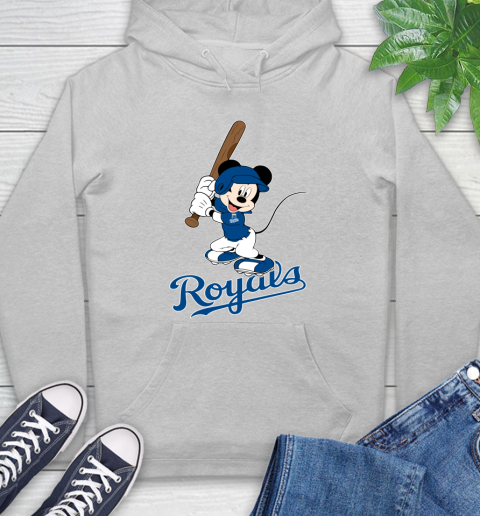 MLB Baseball Kansas City Royals Cheerful Mickey Mouse Shirt Hoodie 6