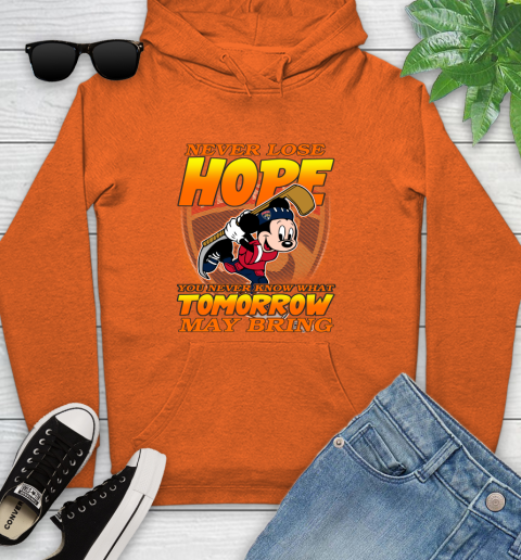 Los Angeles Kings NHL Hockey ootball Mickey Disney Never Lose Hope (2) Youth Hoodie 4