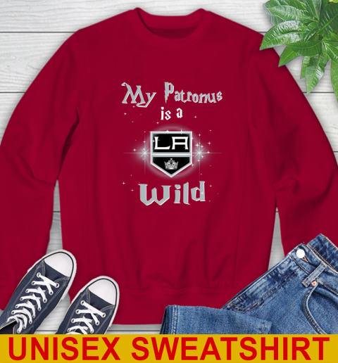 NHL Hockey Harry Potter My Patronus Is A Los Angeles Kings Sweatshirt 9