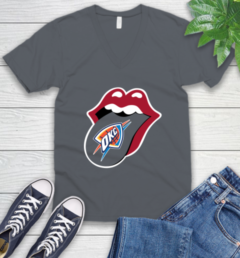 Oklahoma City Thunder NBA Basketball Lips I Root For My Team Adoring Fan 53