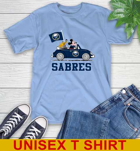 NHL Hockey Buffalo Sabres Pluto Mickey Driving Disney Shirt T-Shirt 11