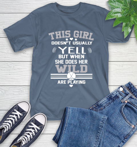 Minnesota Wild NHL Hockey I Yell When My Team Is Playing T-Shirt 8