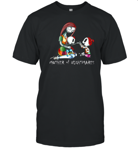 Sally Mother Of Nightmares With A Boy And A Girl T-Shirt