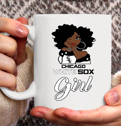 Chicago White Sox Girl MLB Ceramic Mug 11oz 4