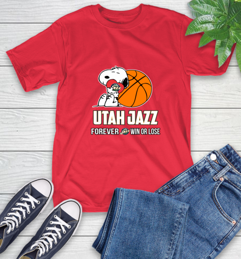 NBA The Peanuts Movie Snoopy Forever Win Or Lose Basketball Utah Jazz 10