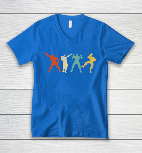 Fortnite Tshirt Battle Royale Victory Dance Cool Justice Dance V-Neck T-Shirt 5