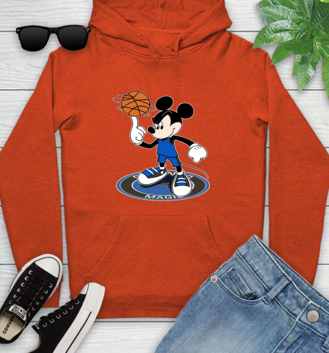 NBA Basketball Orlando Magic Cheerful Mickey Disney Shirt Youth Hoodie 5