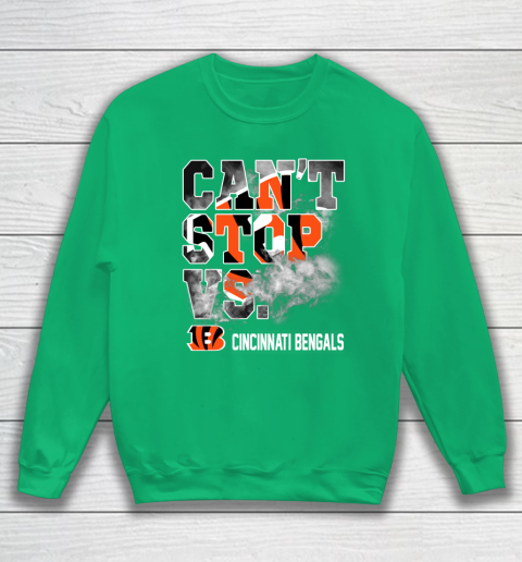 NFL Cincinnati Bengals Can't Stop Vs Sweatshirt 5