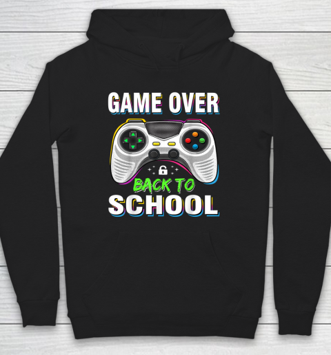 Back to School Funny Game Over Teacher Student Hoodie