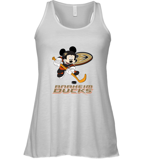 NHL Hockey Mickey Mouse Team Anaheim Ducks Racerback Tank