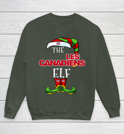 Montreal Canadiens Christmas ELF Funny NHL Youth Sweatshirt 9 Montreal Canadiens Christmas ELF Funny NHL Youth Sweatshirt - Image 9