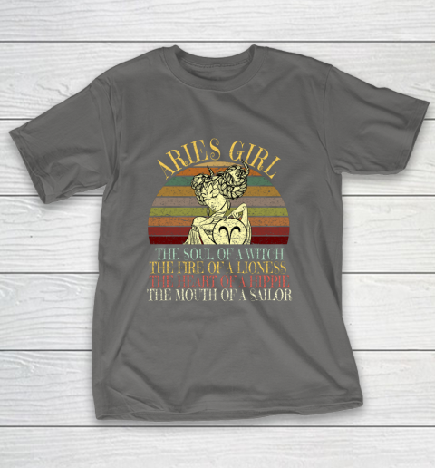 February Woman The Soul Of A Witch T-Shirt Girl Birthday