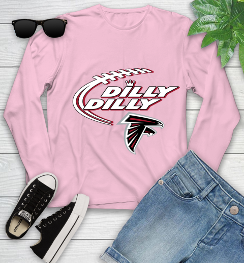 NFL Atlanta Falcons Dilly Dilly Football Sports Youth Long Sleeve 10